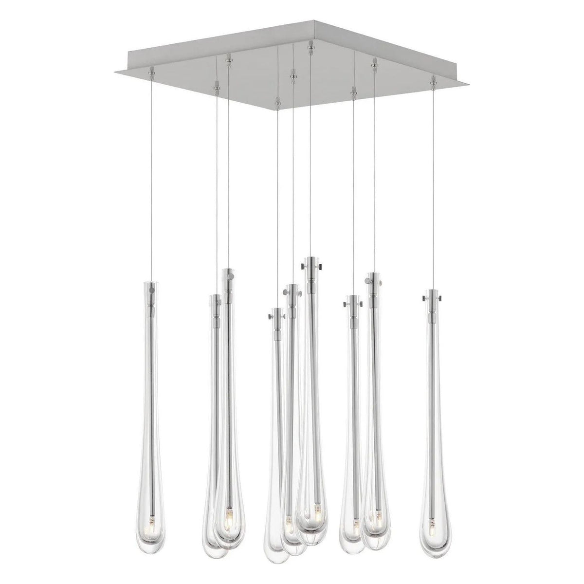 ET2 Lighting - Stillo LED Multi Pendant - E24217-122SN | Montreal Lighting & Hardware