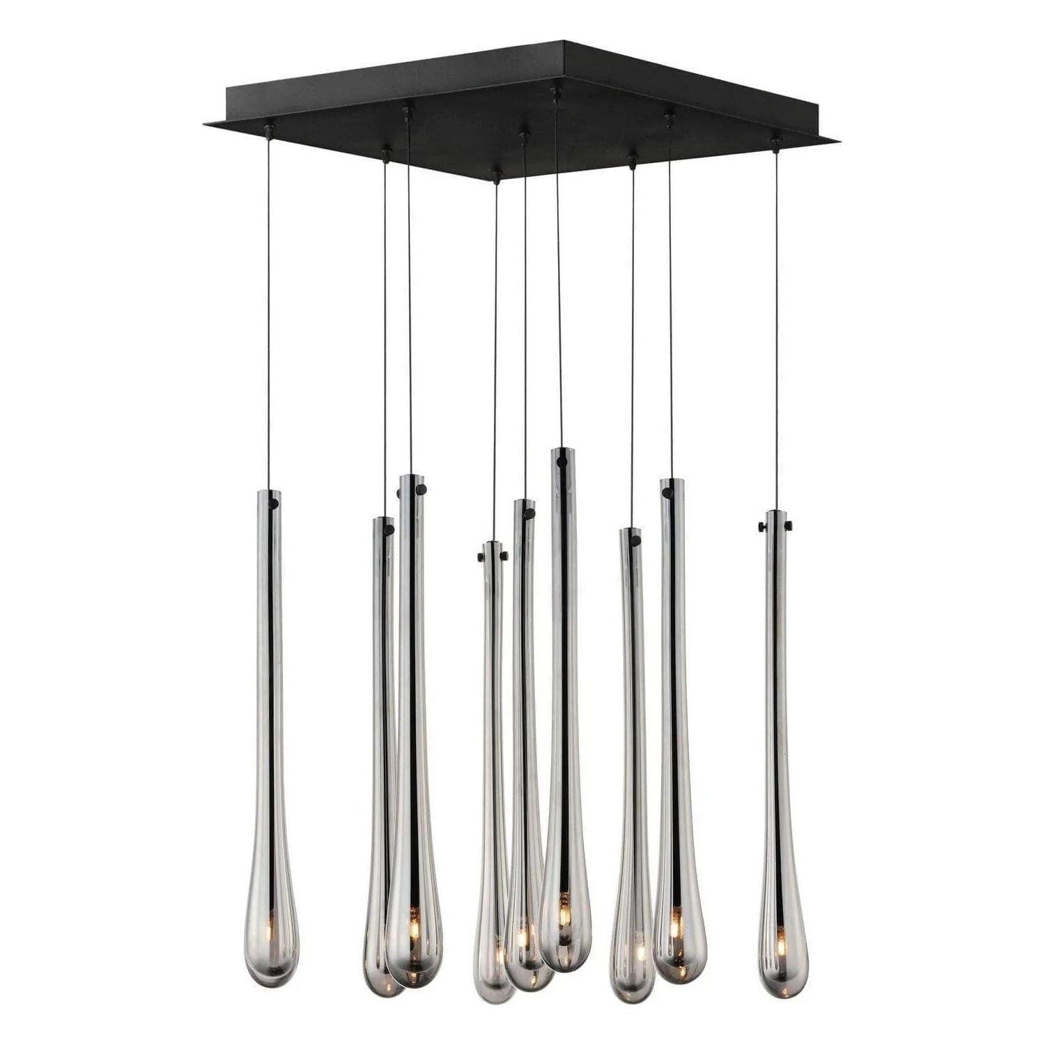 ET2 Lighting - Stillo LED Multi Pendant - E24217-138BK | Montreal Lighting & Hardware