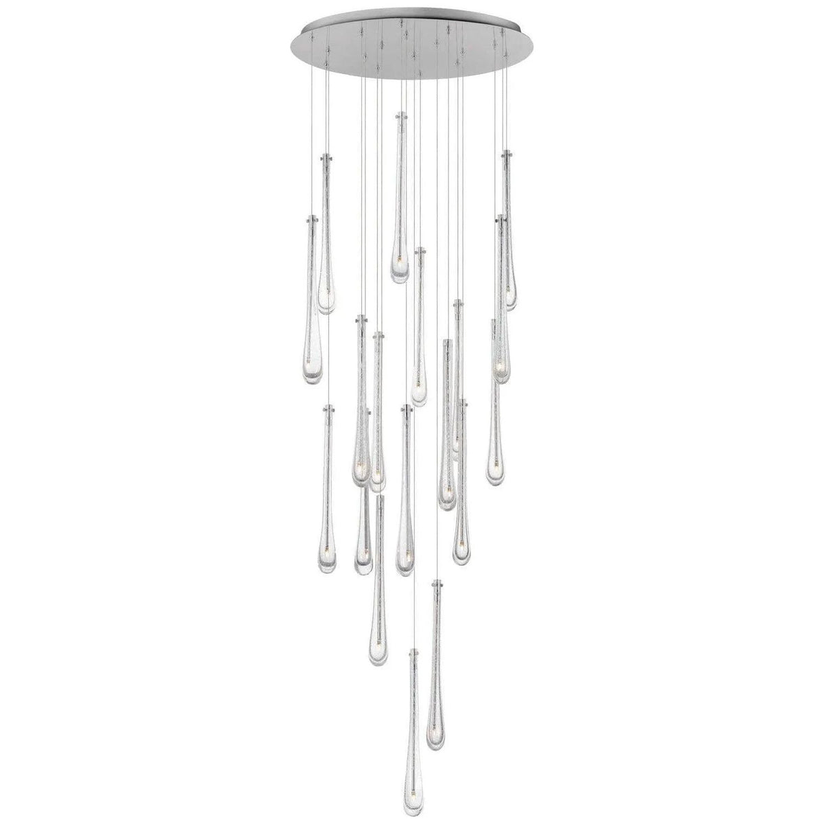 ET2 Lighting - Stillo LED Multi Pendant - E24219-122SN | Montreal Lighting & Hardware