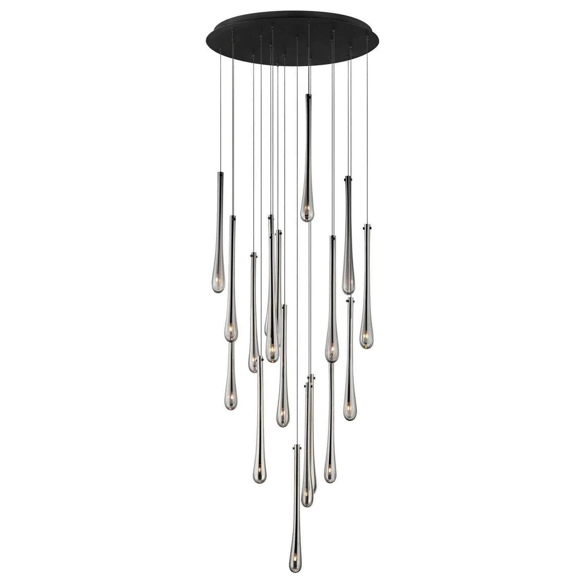 ET2 Lighting - Stillo LED Multi Pendant - E24219-138BK | Montreal Lighting & Hardware