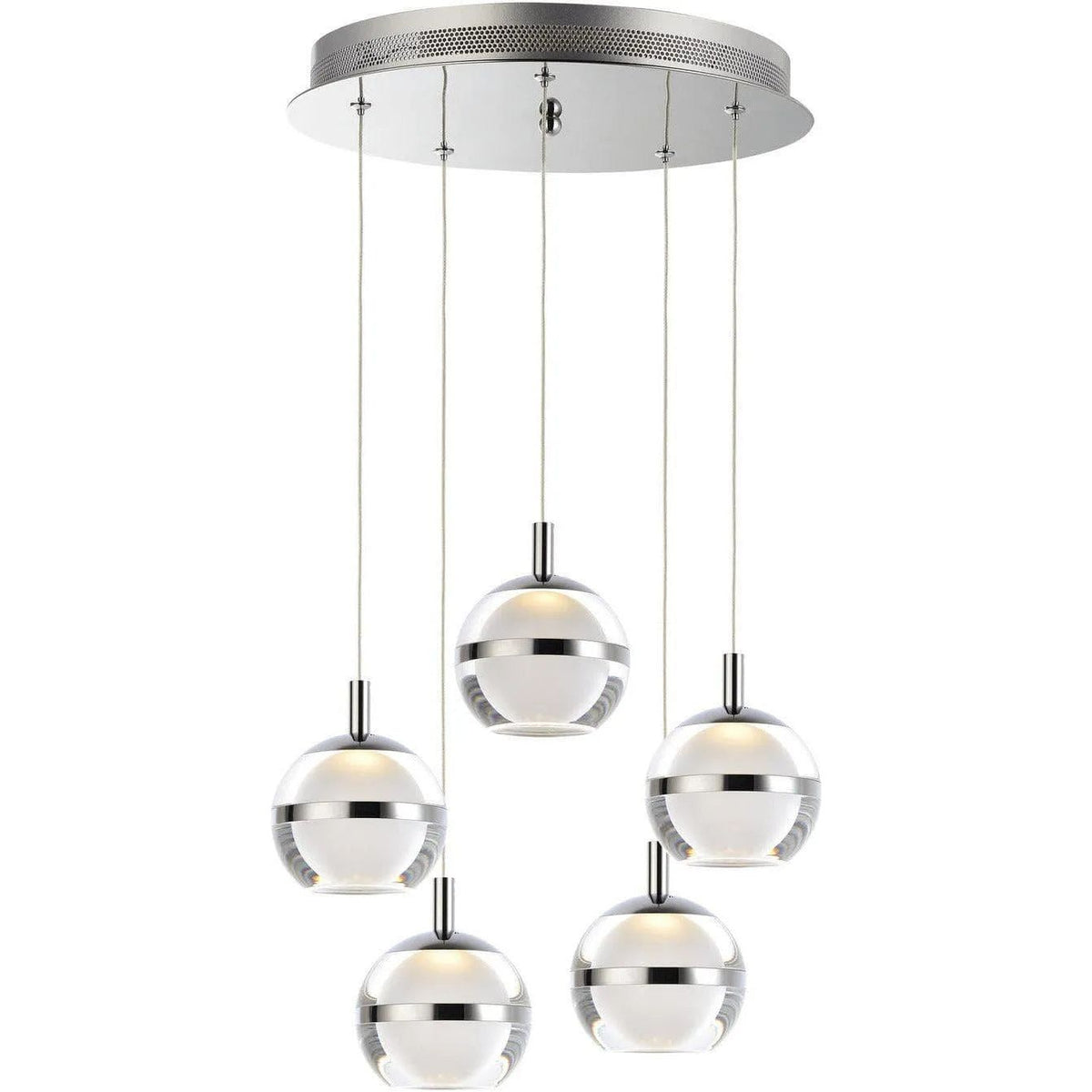 ET2 Lighting - Swank LED Multi Pendant - E24595-93PC | Montreal Lighting & Hardware