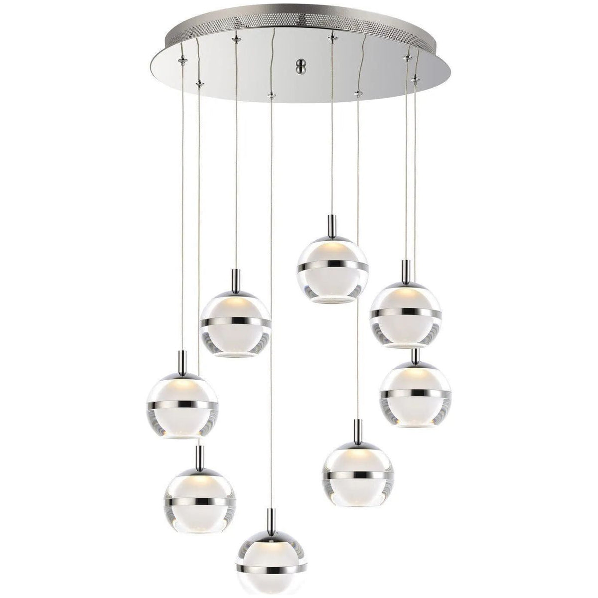 ET2 Lighting - Swank LED Multi Pendant - E24598-93PC | Montreal Lighting & Hardware