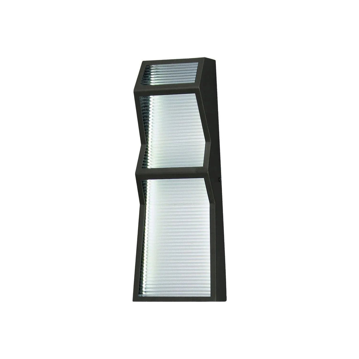 ET2 Lighting - Totem LED Outdoor Wall Sconce - E30123-144BK | Montreal Lighting & Hardware