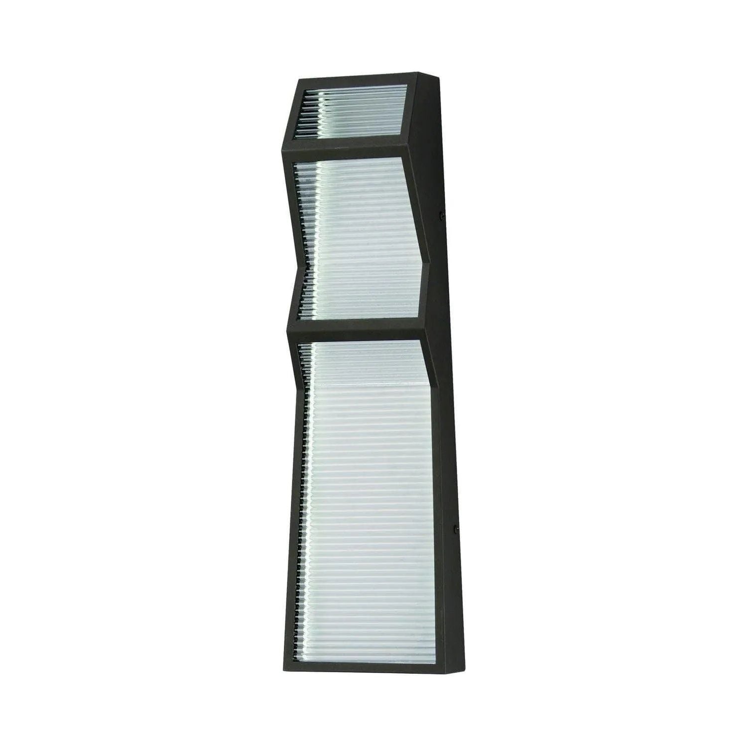 ET2 Lighting - Totem LED Outdoor Wall Sconce - E30124-144BK | Montreal Lighting & Hardware