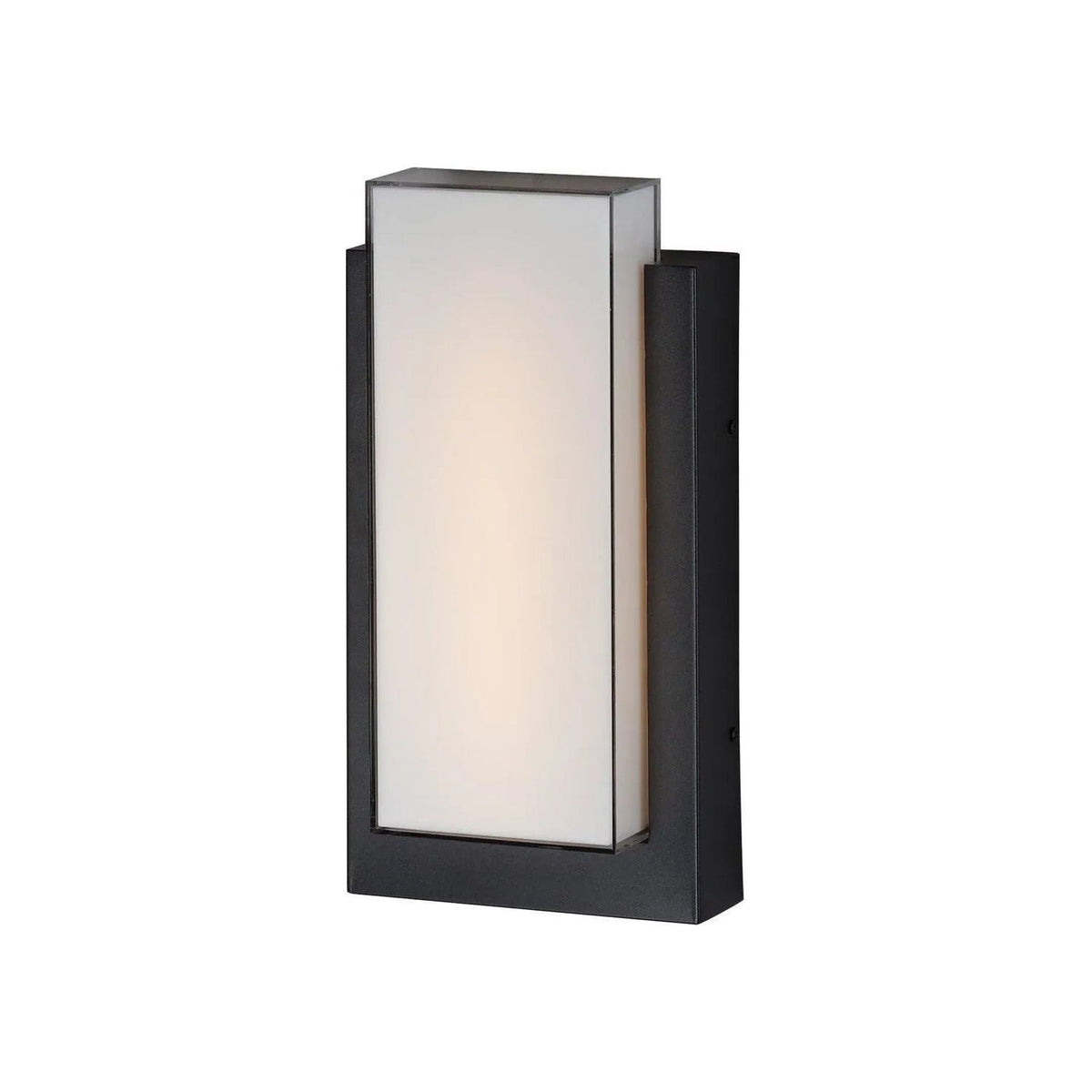 ET2 Lighting - Tower LED Outdoor Wall Sconce - E30182-01BK | Montreal Lighting & Hardware