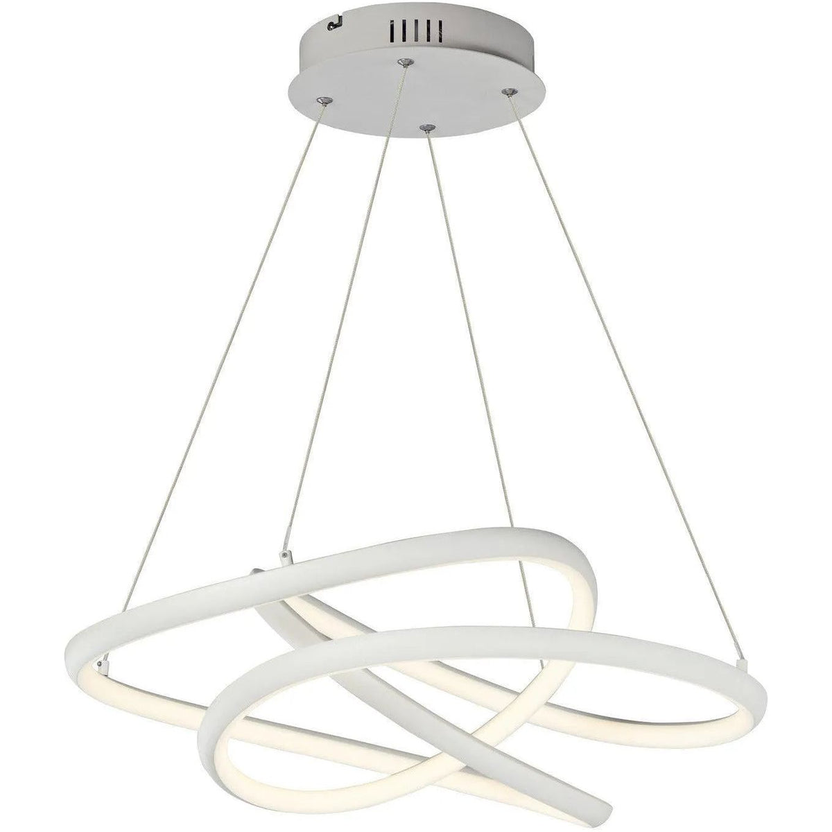 ET2 Lighting - Twisted LED Pendant - E30644-MW | Montreal Lighting & Hardware