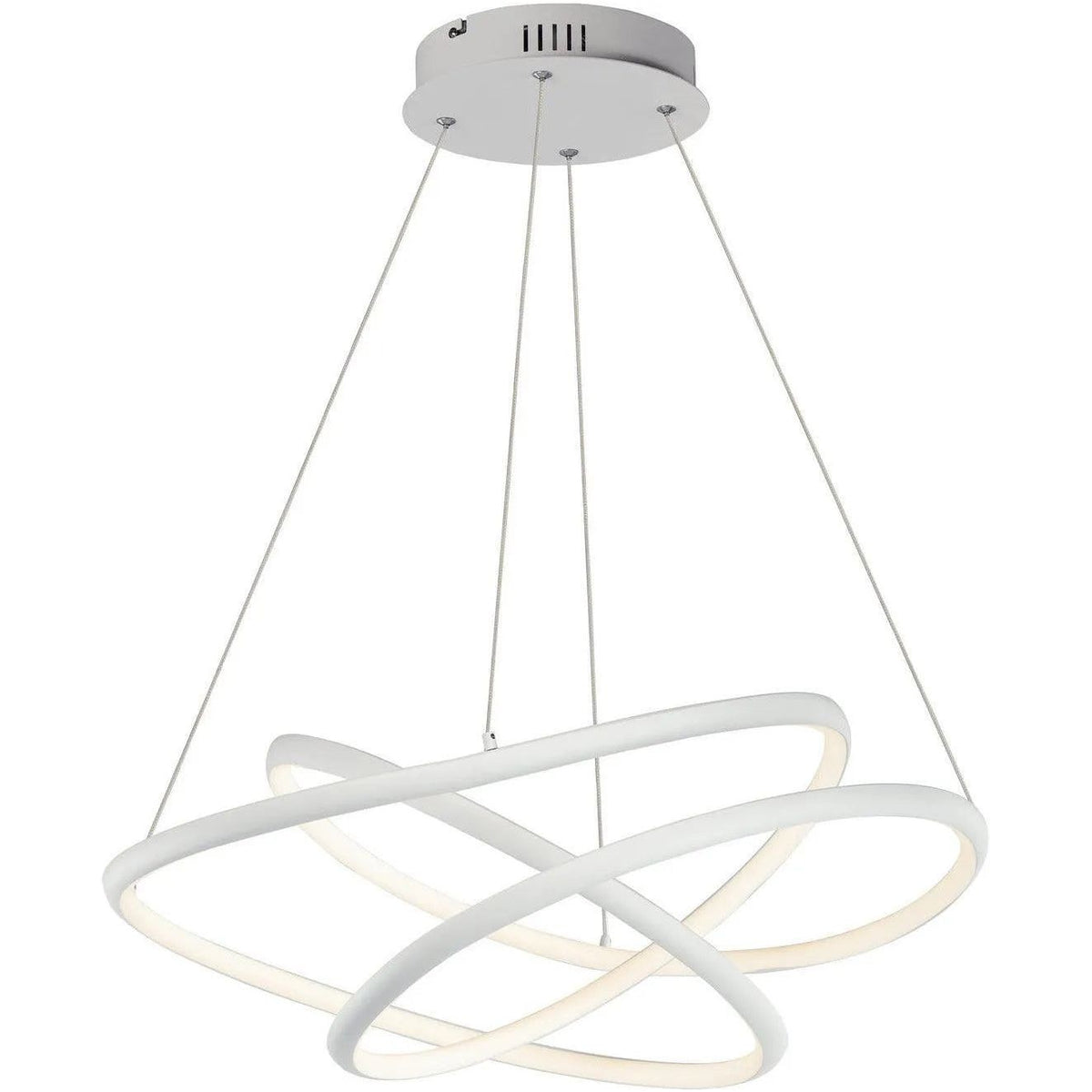 ET2 Lighting - Twisted LED Pendant - E30644-MW | Montreal Lighting & Hardware