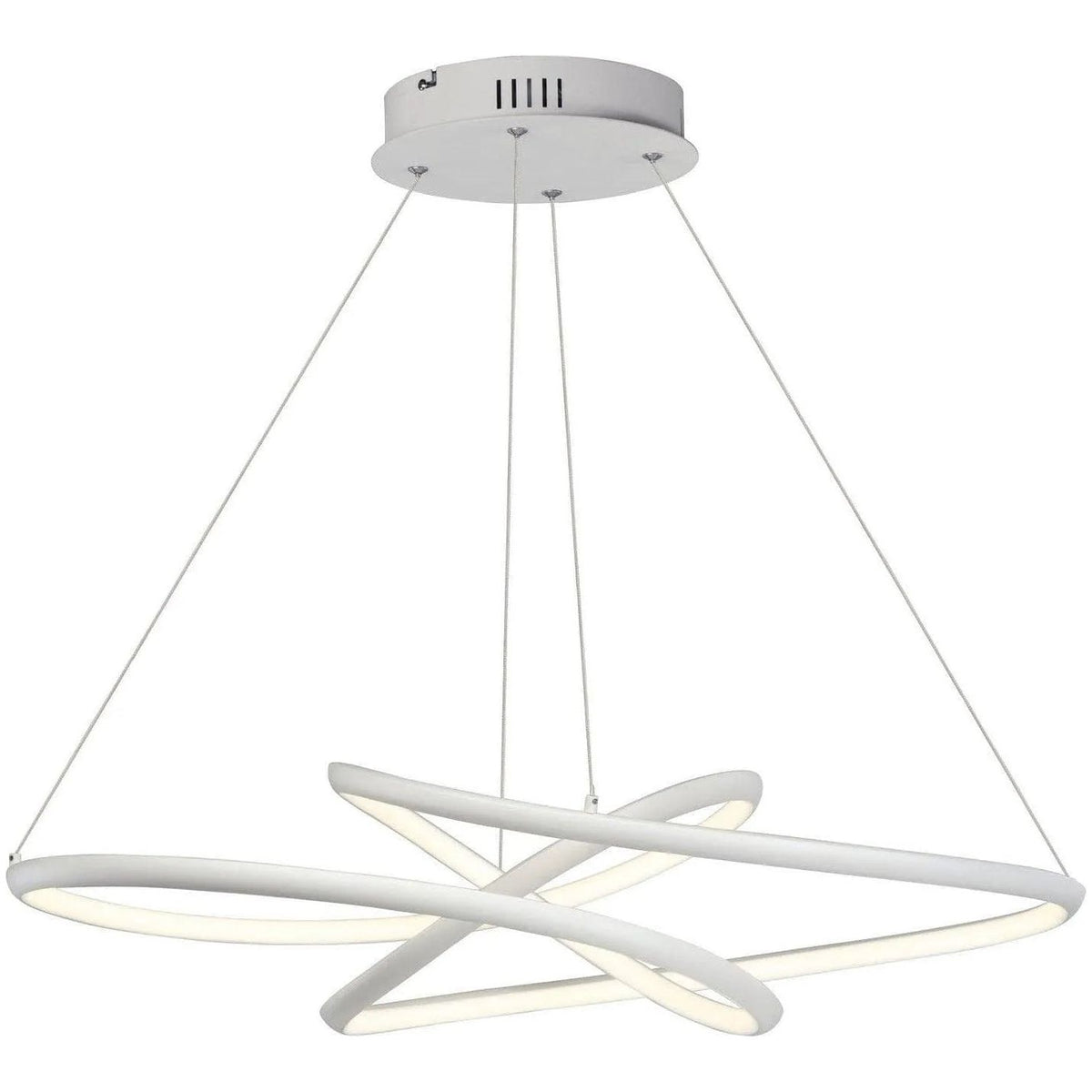 ET2 Lighting - Twisted LED Pendant - E30644-MW | Montreal Lighting & Hardware