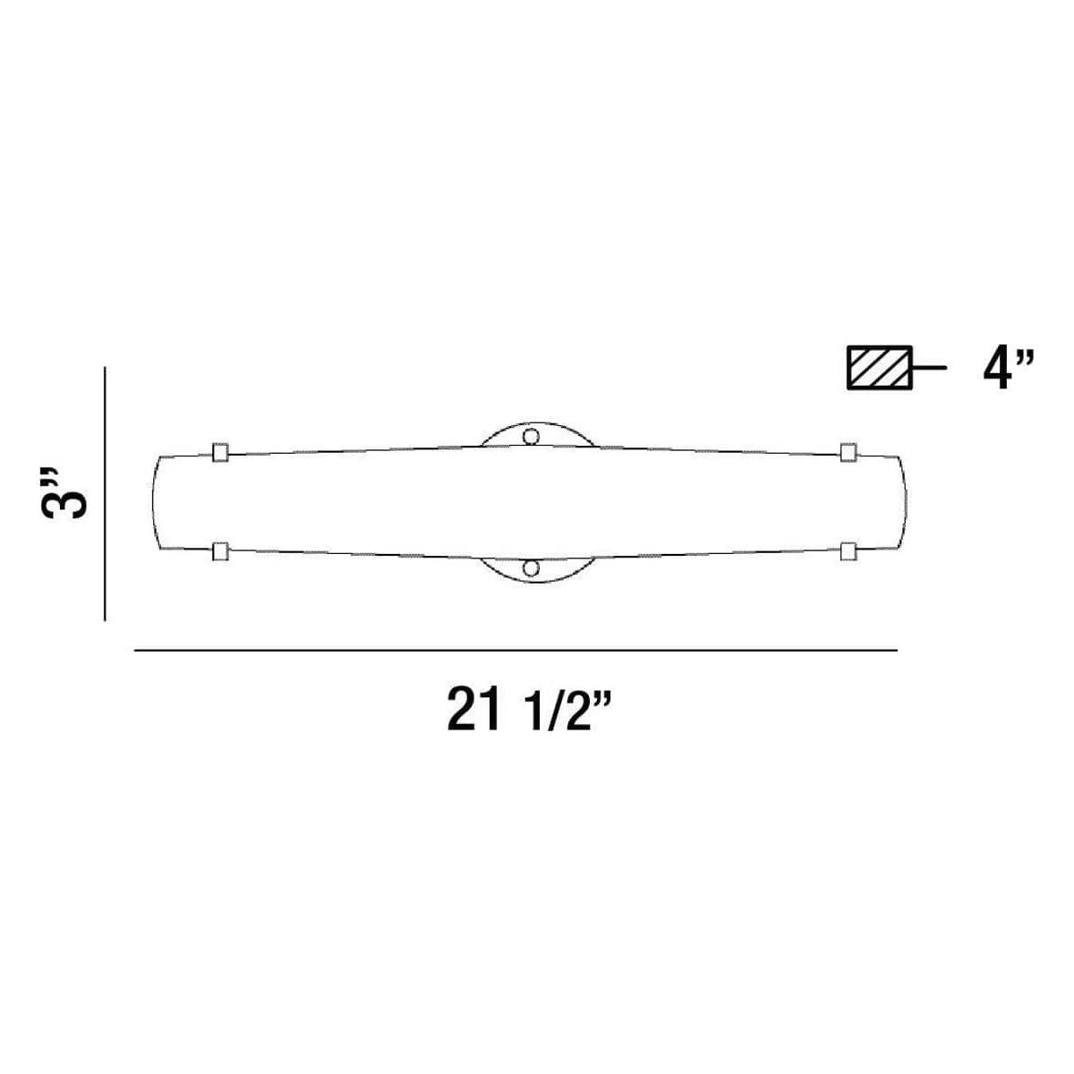 Eurofase - Absolve LED Wall Sconce - 33228-013 | Montreal Lighting & Hardware