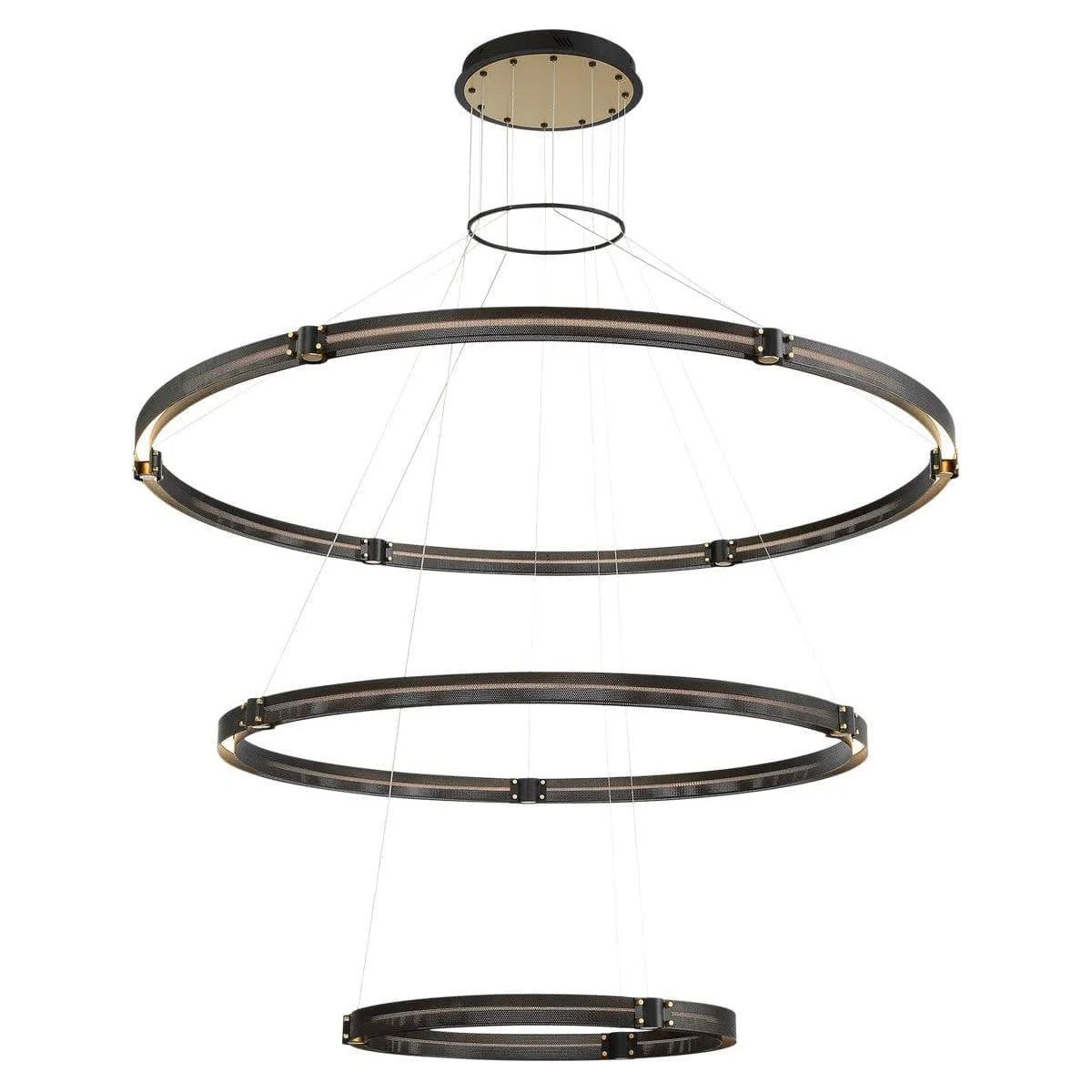 Eurofase - Admiral 3-Tier LED Chandelier - 37056-018 | Montreal Lighting & Hardware