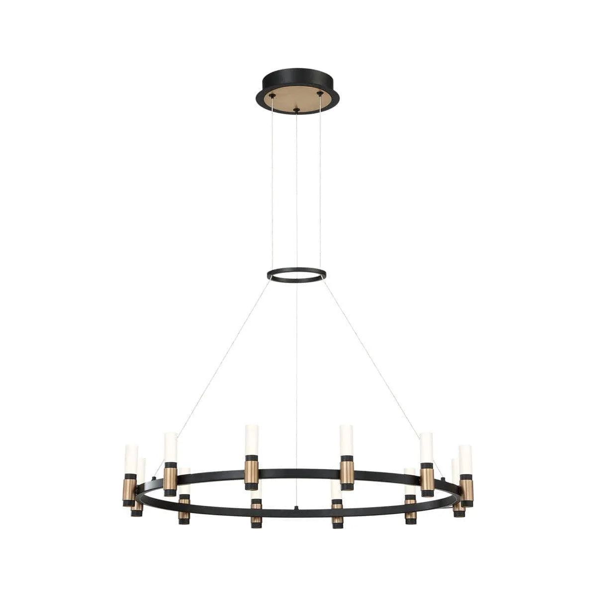 Eurofase - Albany Round LED Chandelier - 37043-018 | Montreal Lighting & Hardware