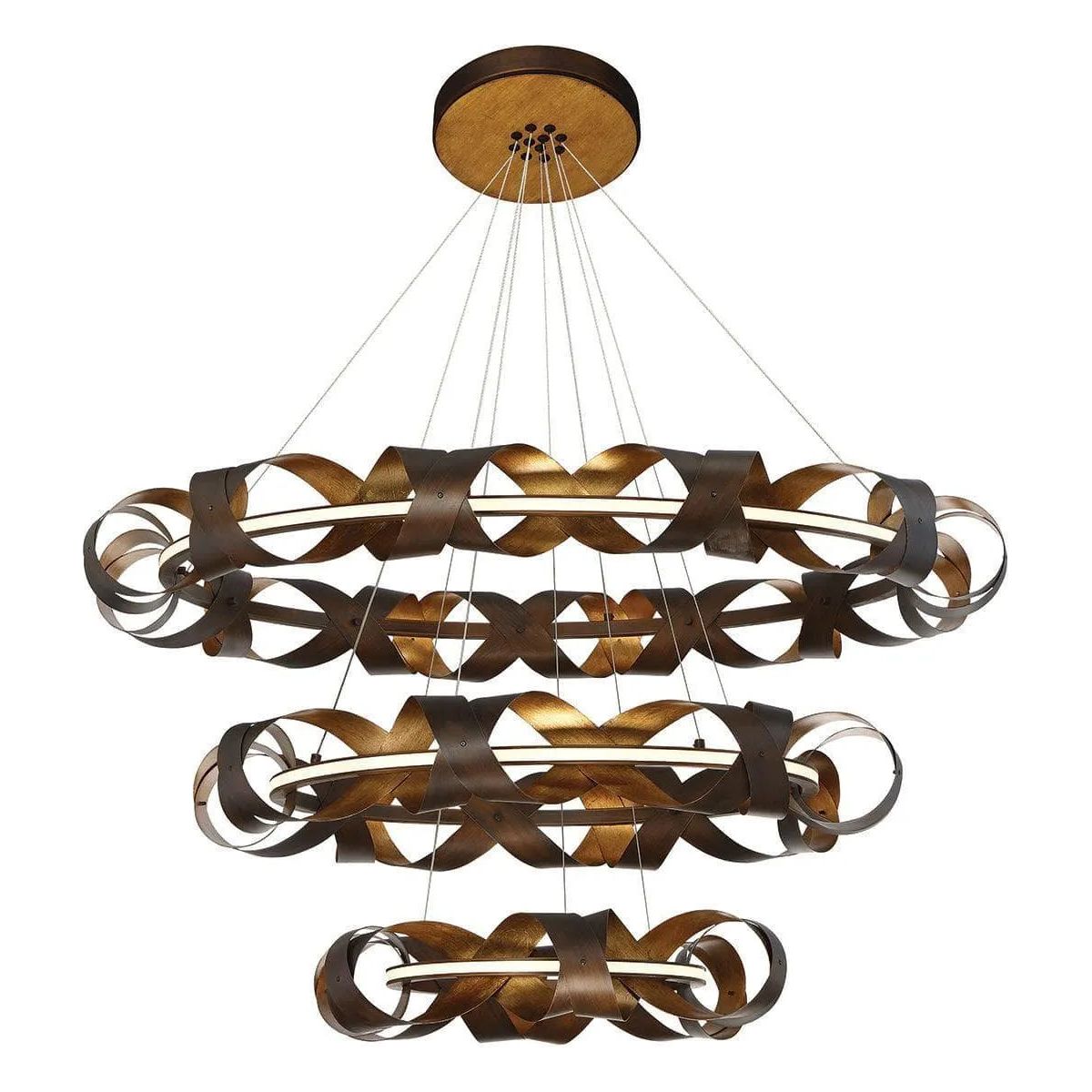 Eurofase - Banderia 3-Tier LED Chandelier - 30082-014 | Montreal Lighting & Hardware