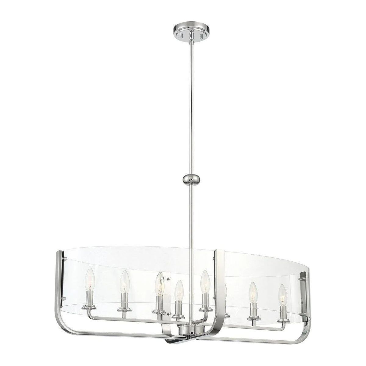 Eurofase - Campisi Oval Chandelier - 38157-028 | Montreal Lighting & Hardware