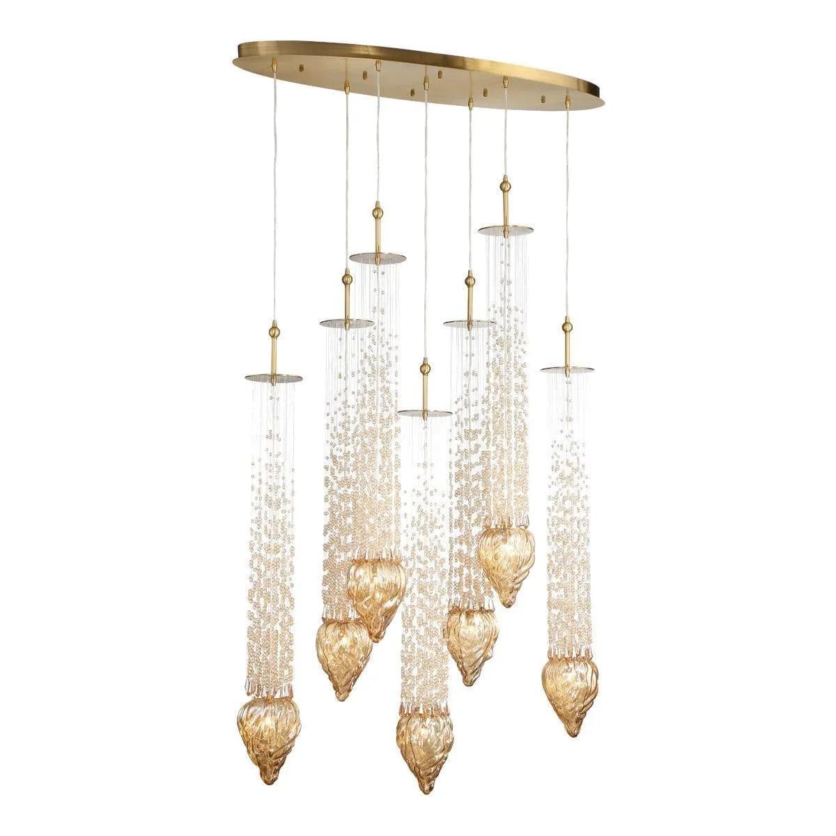 Eurofase - Cascata Linear Chandelier - 33748-016 | Montreal Lighting & Hardware