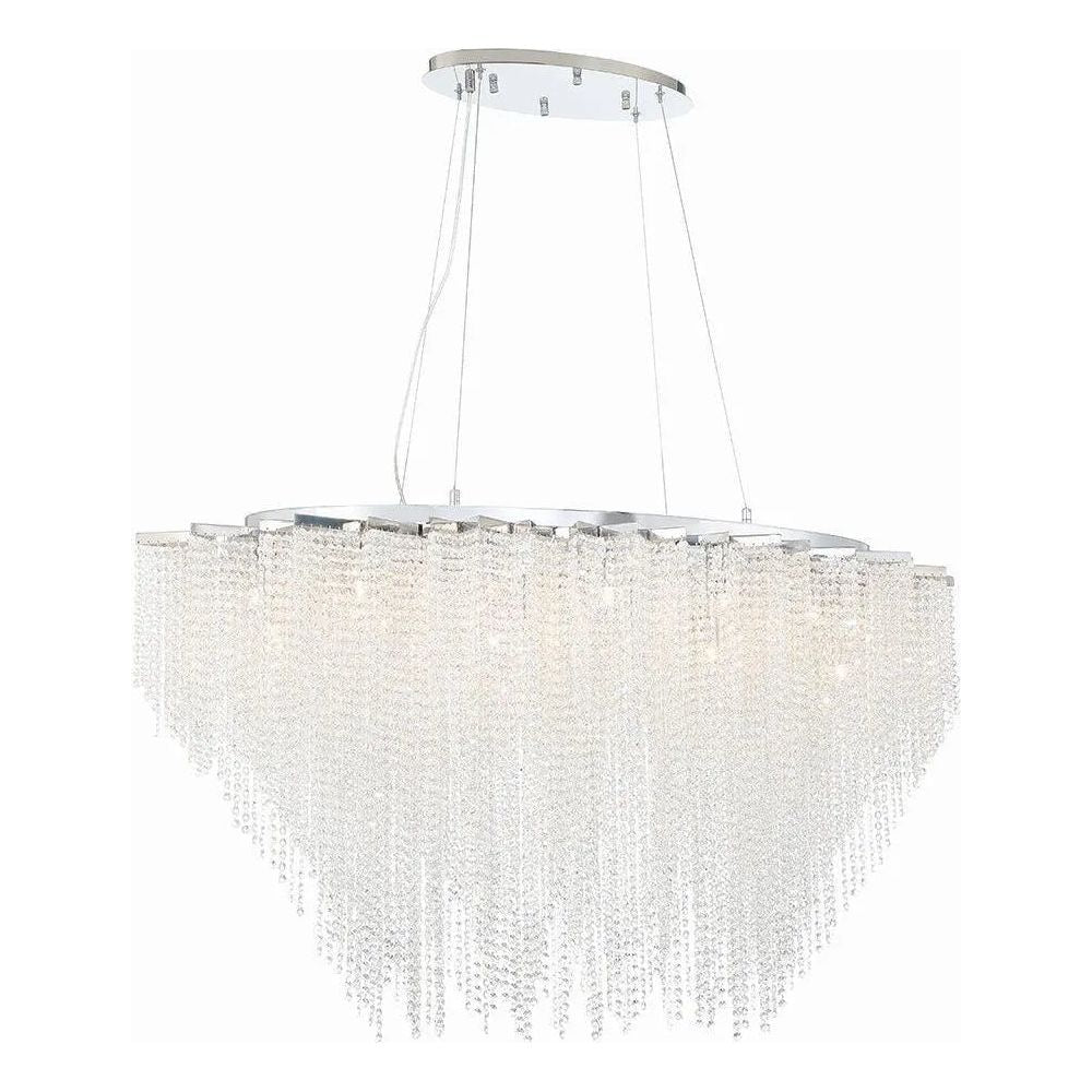 Eurofase - Cohen Linear Chandelier - 43884-018 | Montreal Lighting & Hardware