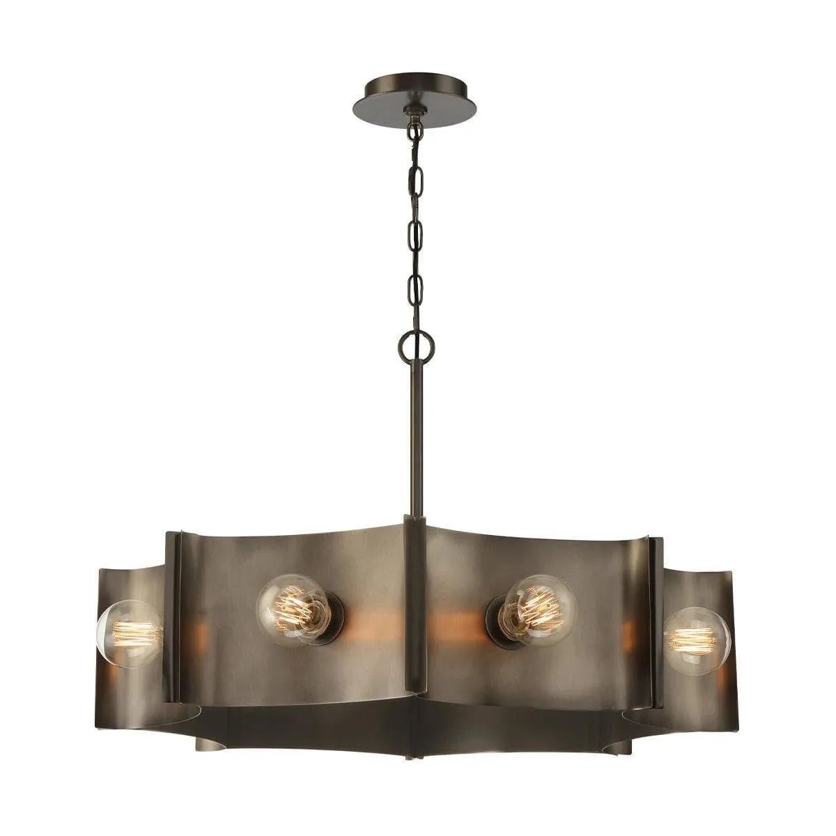 Eurofase - Metallo Chandelier - 38428-012 | Montreal Lighting & Hardware