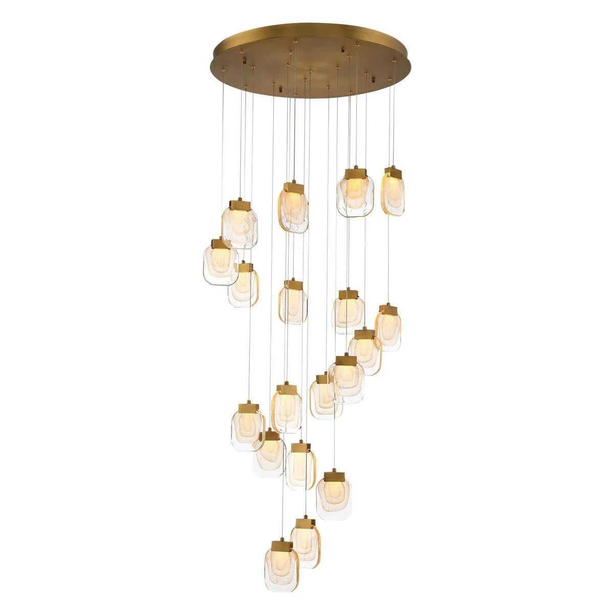 Eurofase - Paget LED Chandelier - 37192-013 | Montreal Lighting & Hardware