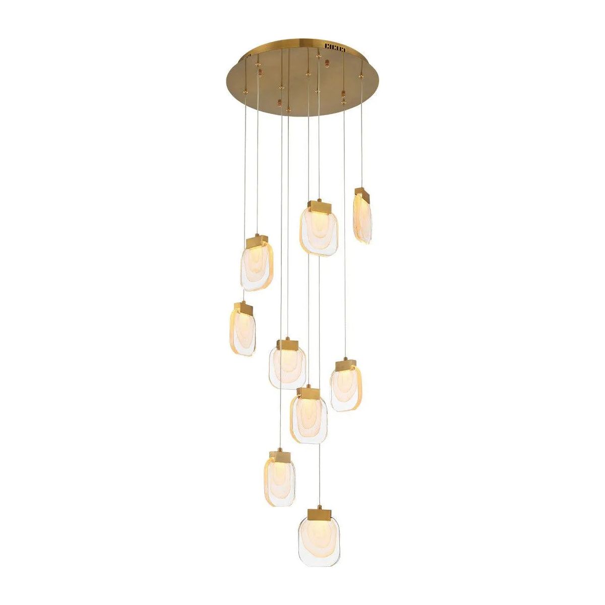 Eurofase - Paget LED Chandelier - 38043-017 | Montreal Lighting & Hardware