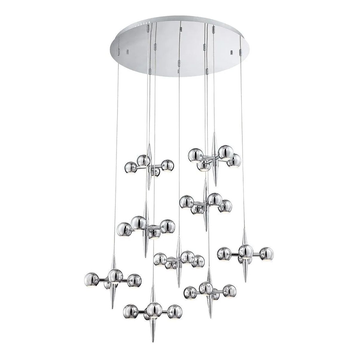 Eurofase - Pearla LED Chandelier - 26233-017 | Montreal Lighting & Hardware