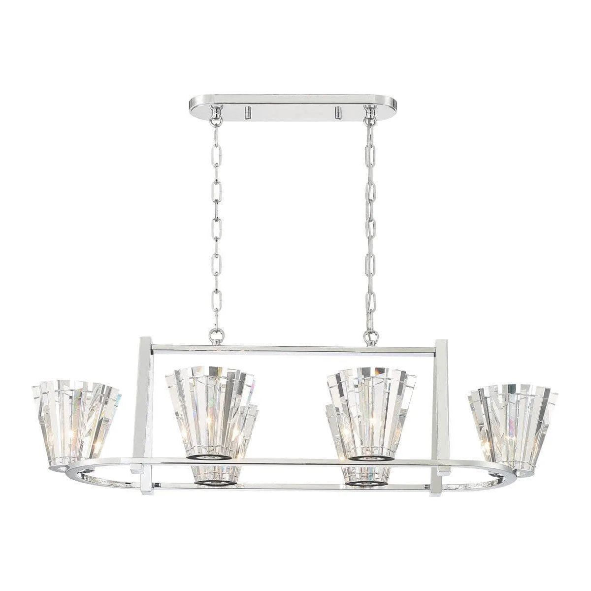 Eurofase - Ricca Linear Chandelier - 38867-019 | Montreal Lighting & Hardware