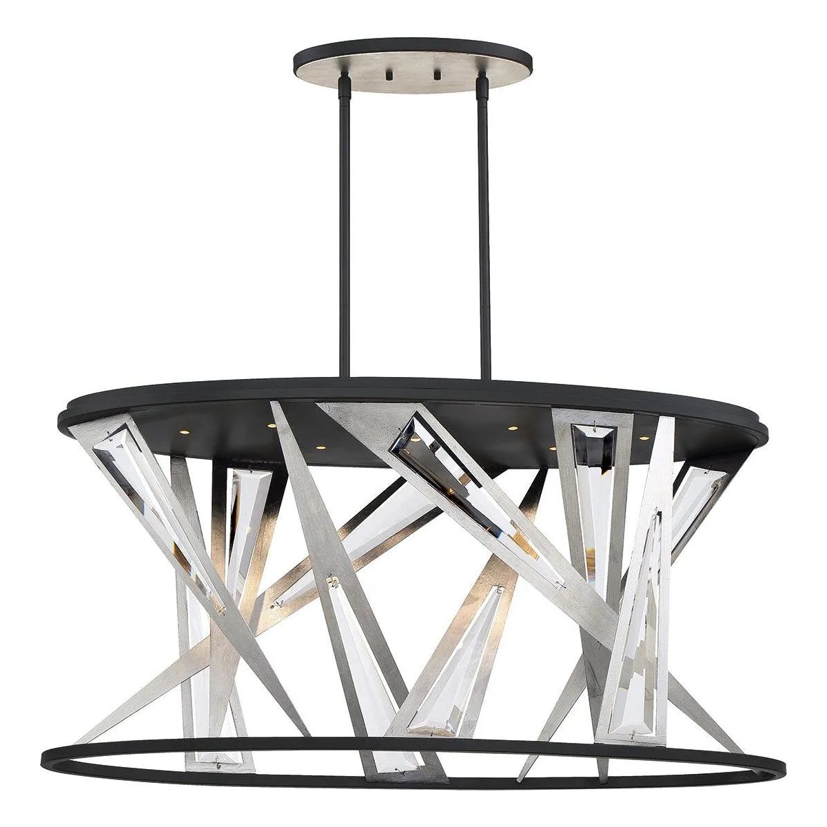 Eurofase - Sarise Oval LED Chandelier - 35645-016 | Montreal Lighting & Hardware