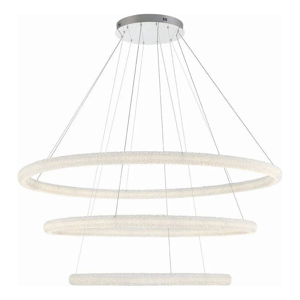 Eurofase - Sassi 3-Tier LED Chandelier - 43927-012 | Montreal Lighting & Hardware