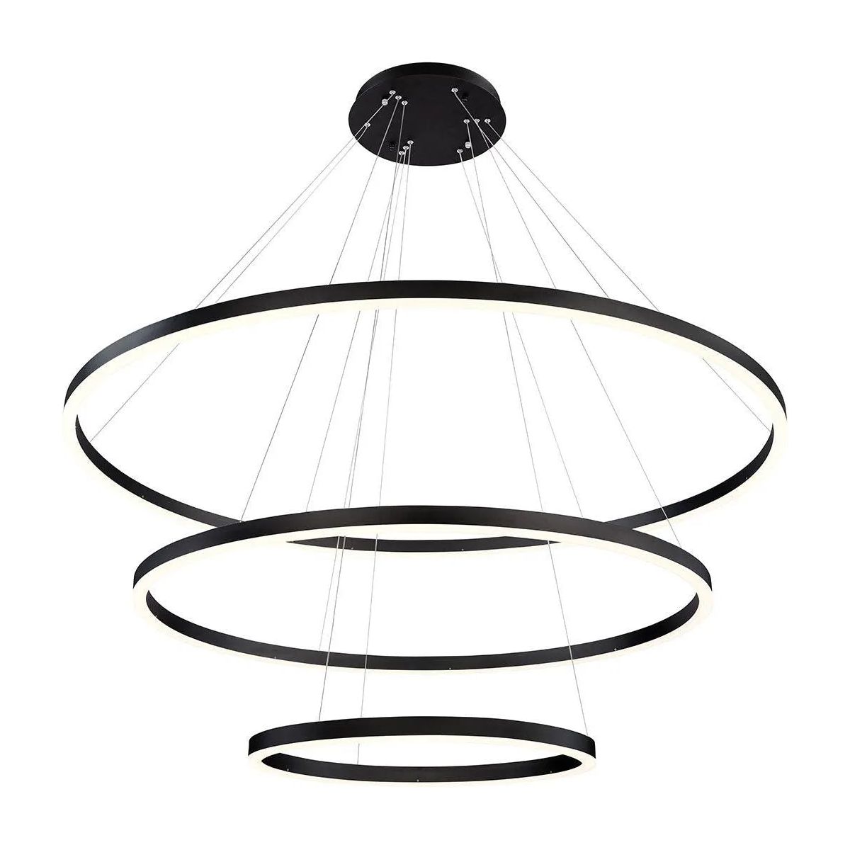 Eurofase - Spunto 3-Tier LED Chandelier - 31474-023 | Montreal Lighting & Hardware