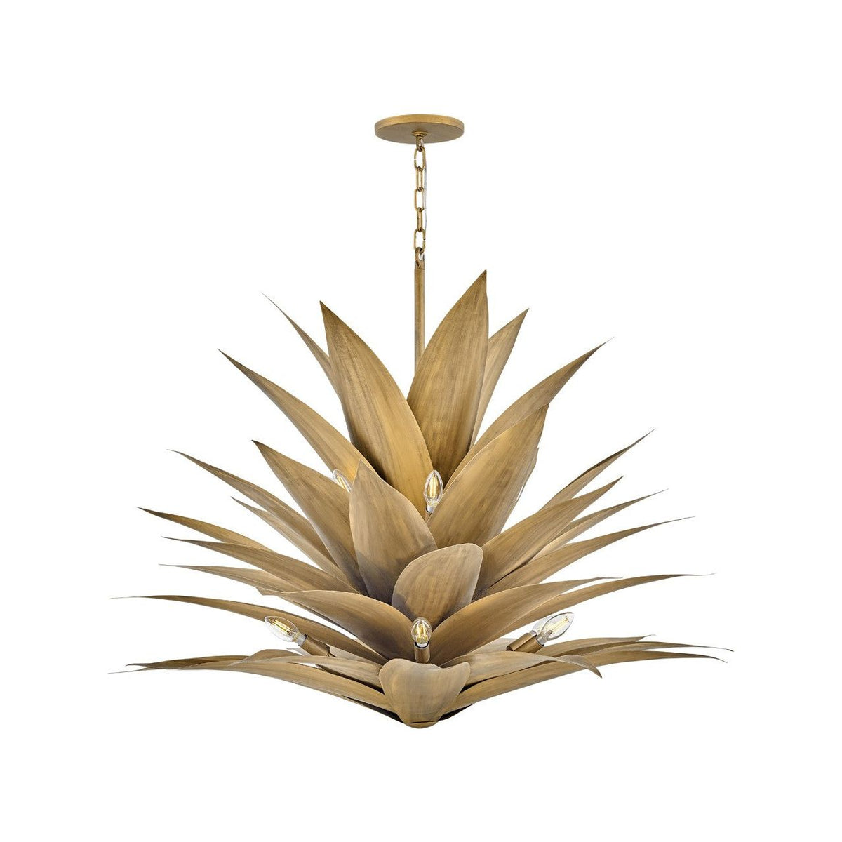 Fredrick Ramond - Agave LED Pendant - FR30816BNG | Montreal Lighting & Hardware