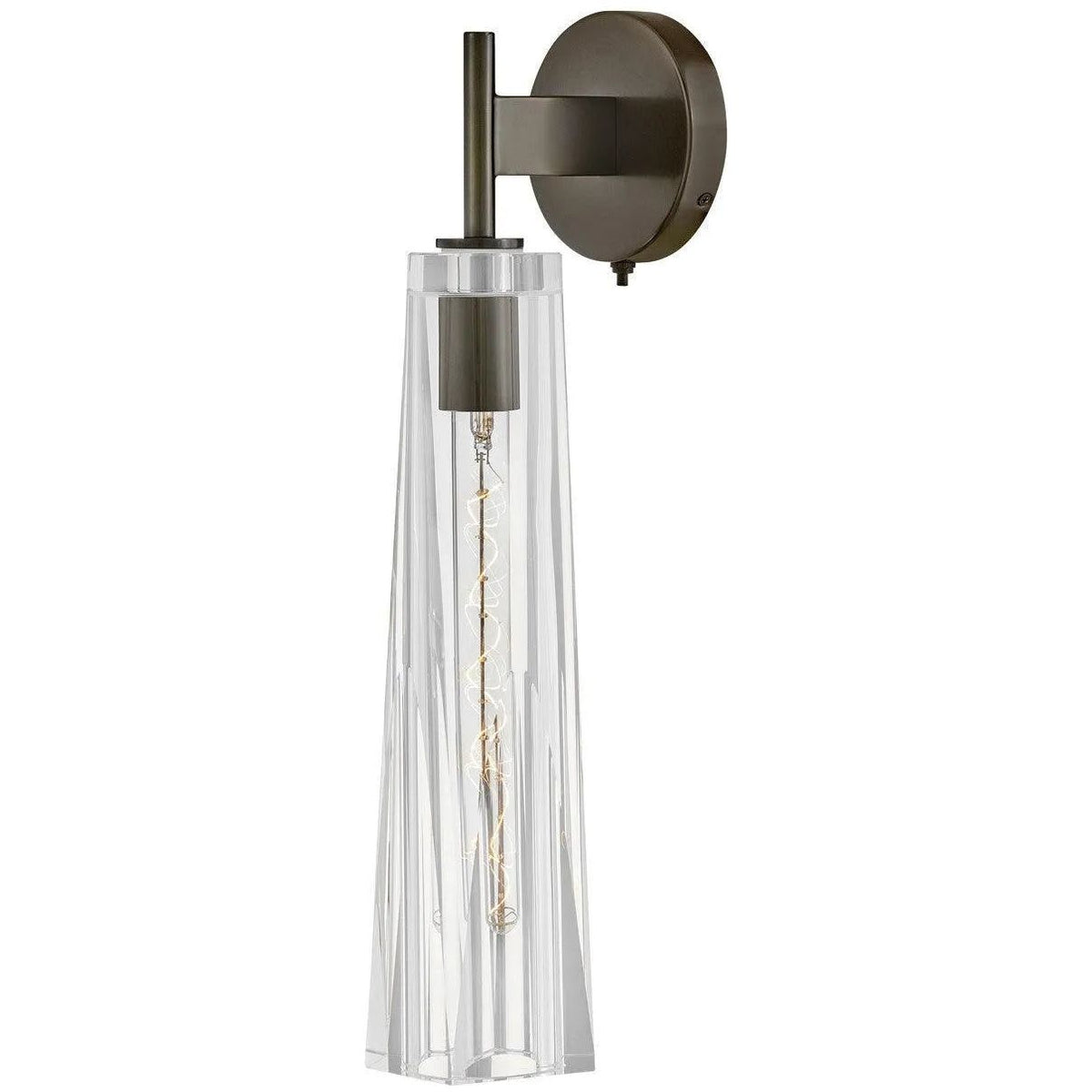 Fredrick Ramond - Cosette LED Wall Sconce - FR31100HBR-CL | Montreal Lighting & Hardware