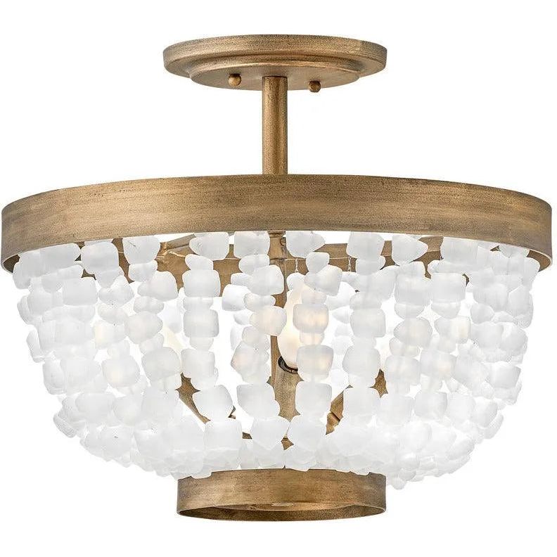 Fredrick Ramond - Dune LED Semi-Flush Mount - FR30203BNG | Montreal Lighting & Hardware