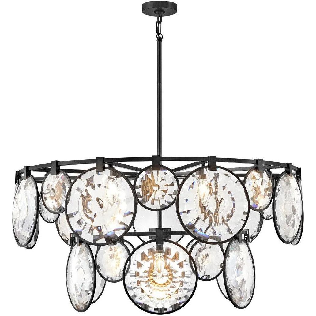 Fredrick Ramond - Nala LED Chandelier - FR31268BLK | Montreal Lighting & Hardware