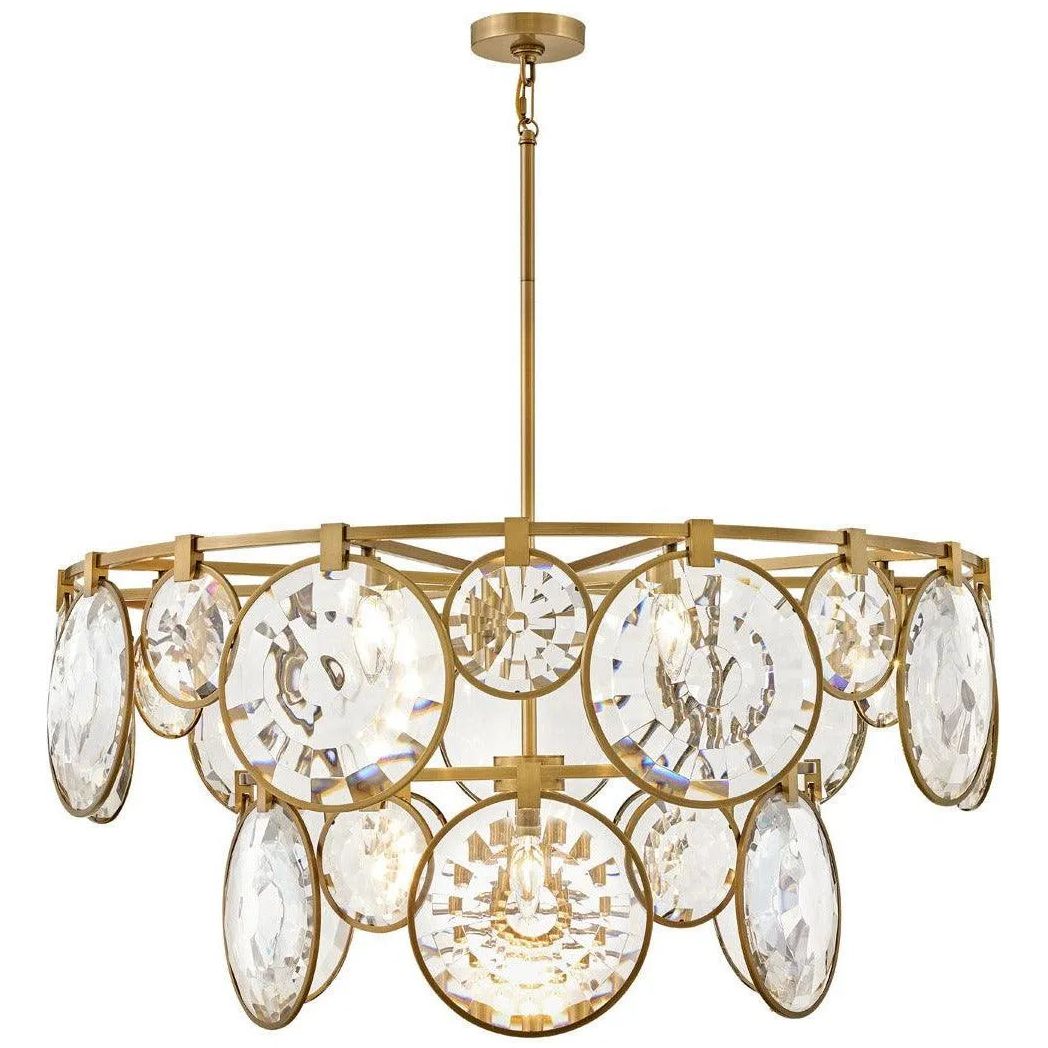 Fredrick Ramond - Nala LED Chandelier - FR31268HBR | Montreal Lighting & Hardware