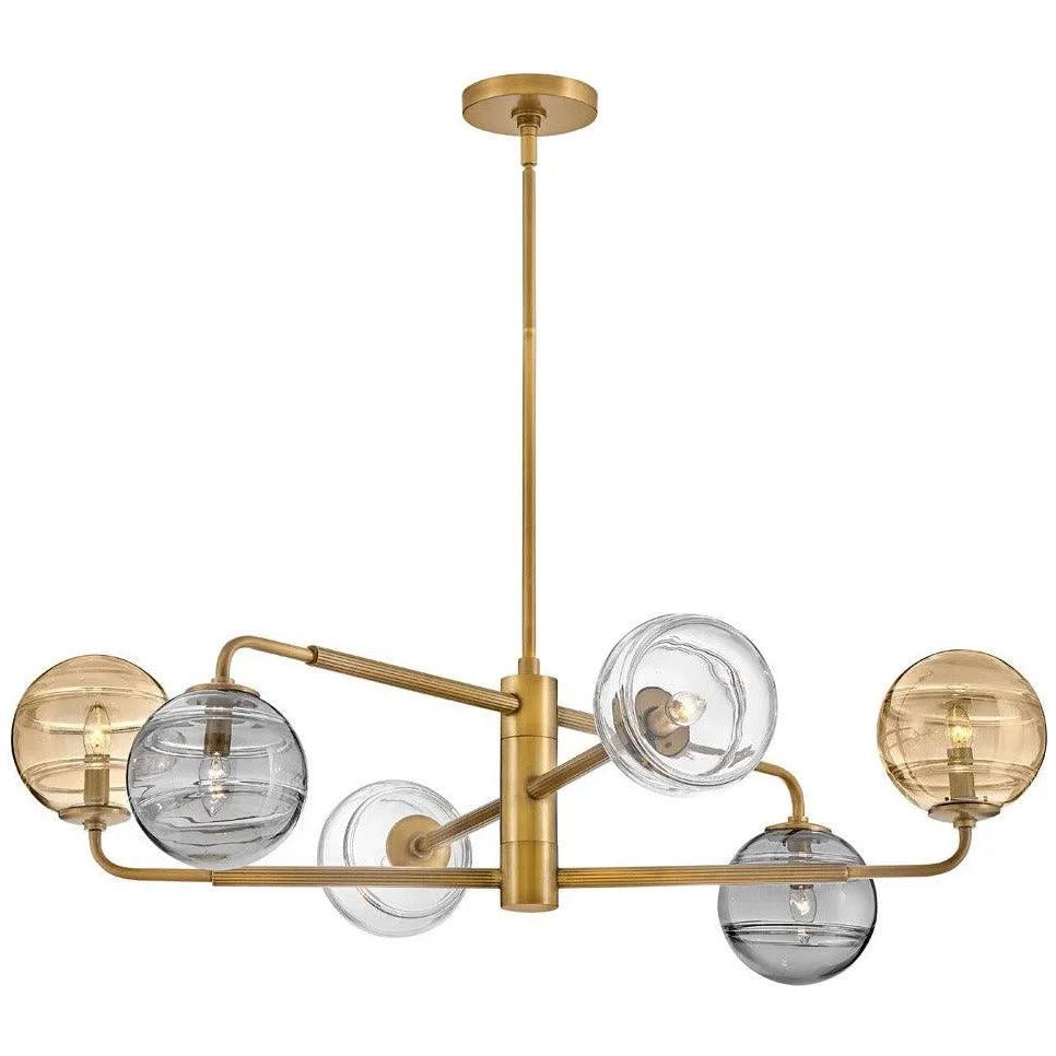 Fredrick Ramond - Oberon LED Pendant - FR30506HBR | Montreal Lighting & Hardware