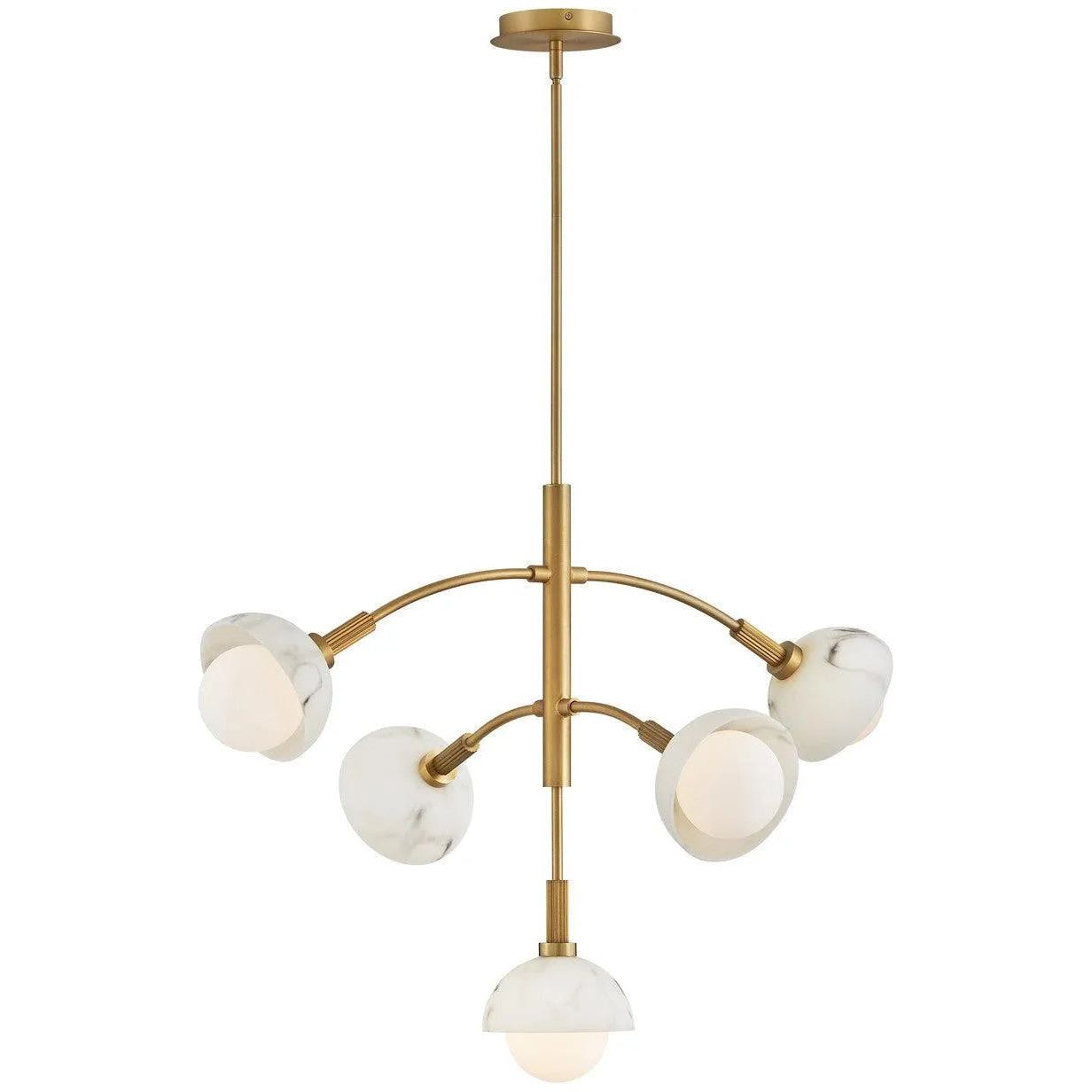 Fredrick Ramond - Phoebe LED Chandelier - FR38405HB | Montreal Lighting & Hardware