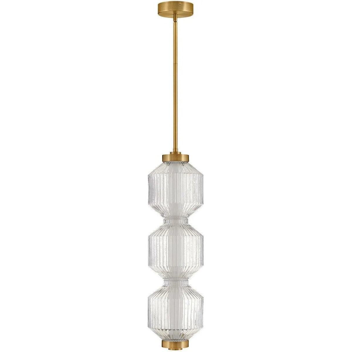 Fredrick Ramond - Reign LED Convertible Pendant - FR41467LCB | Montreal Lighting & Hardware