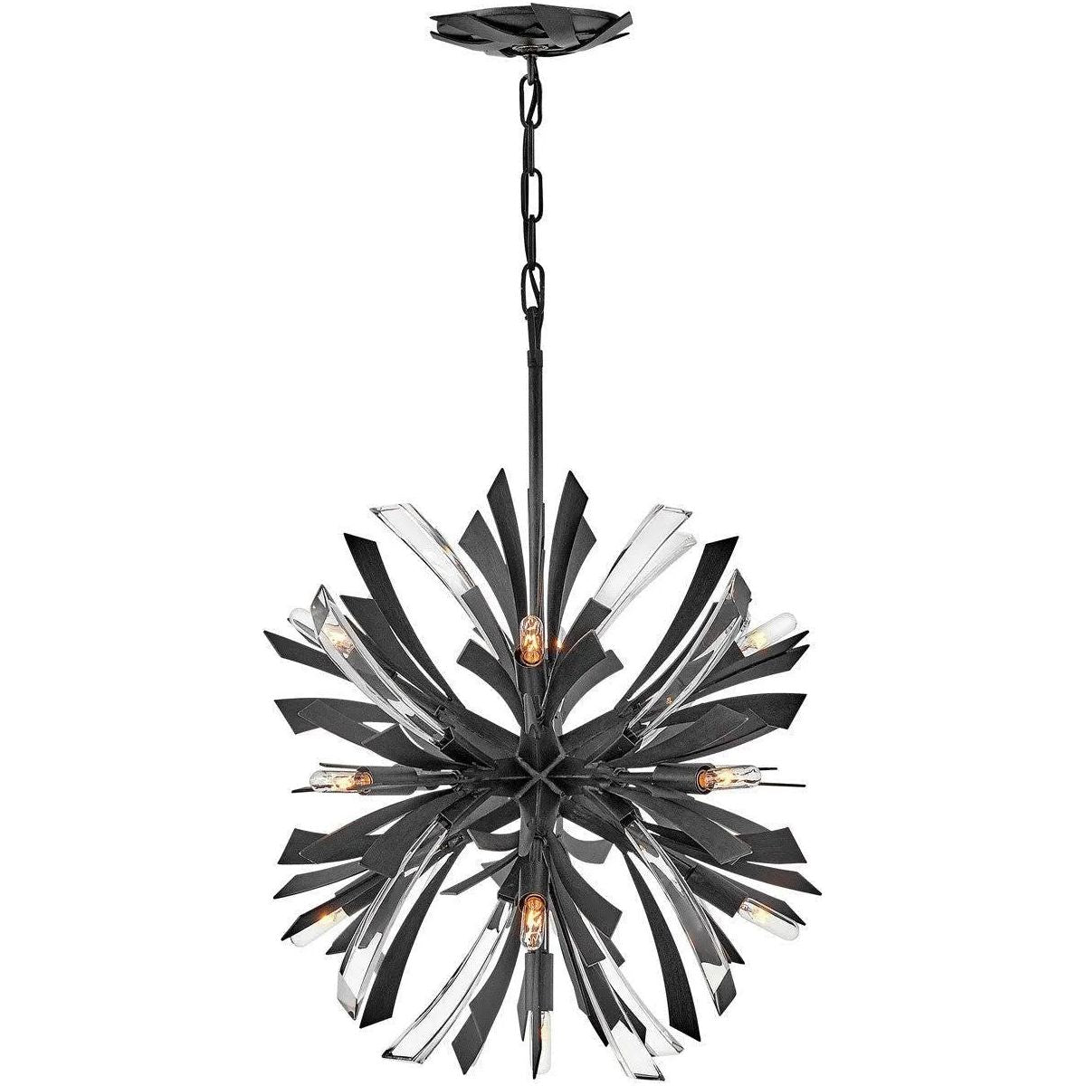 Fredrick Ramond - Vida LED Chandelier - FR40904BGR | Montreal Lighting & Hardware