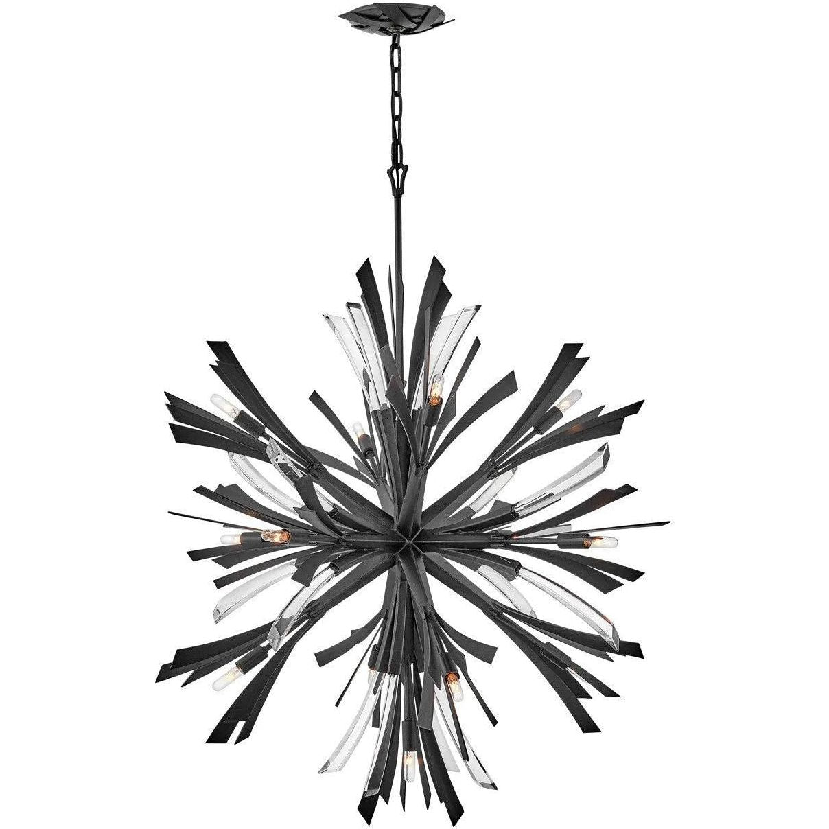 Fredrick Ramond - Vida LED Chandelier - FR40905BGR | Montreal Lighting & Hardware