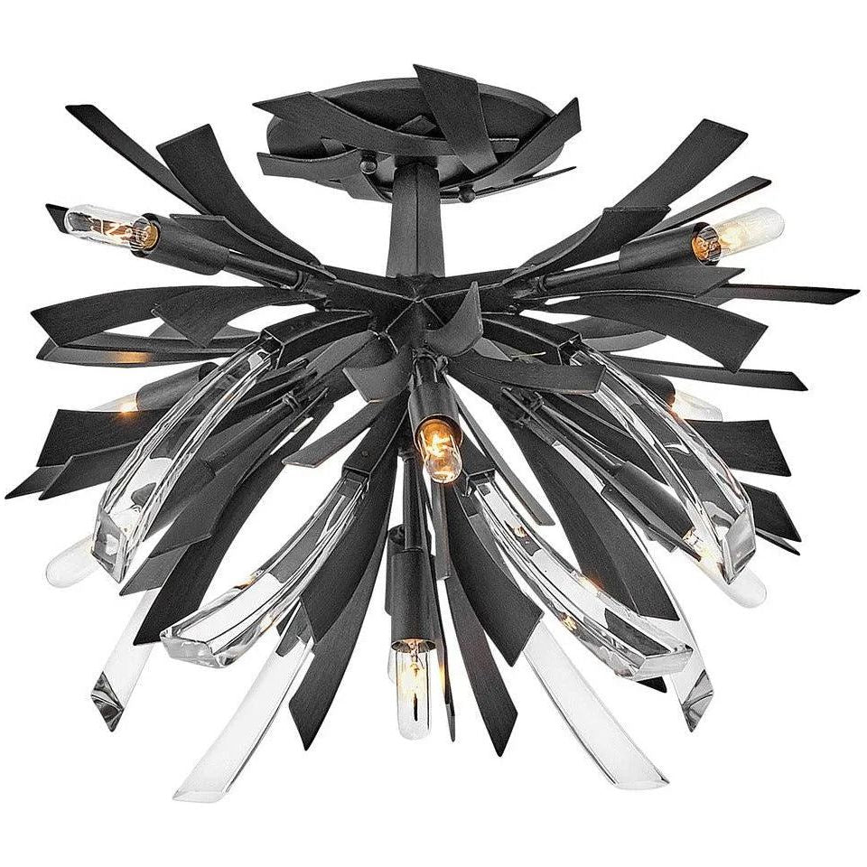 Fredrick Ramond - Vida LED Semi-Flush Mount - FR40903BGR | Montreal Lighting & Hardware