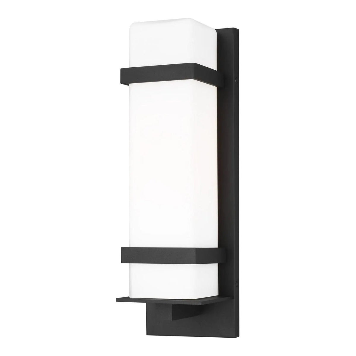 Generation Lighting - Alban Square Outdoor Wall Lantern - 8620701-12 | Montreal Lighting & Hardware