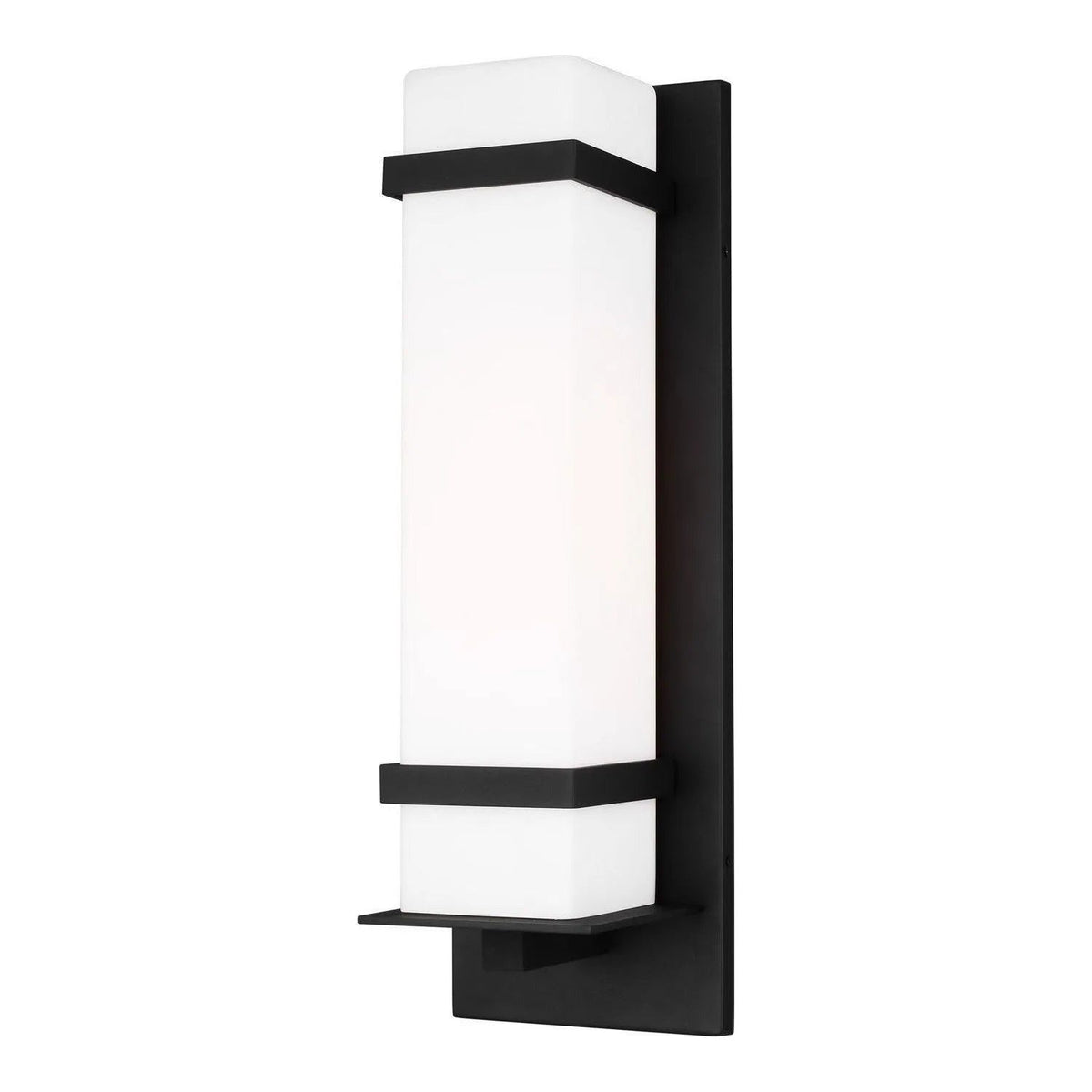 Generation Lighting - Alban Square Outdoor Wall Lantern - 8720701-12 | Montreal Lighting & Hardware