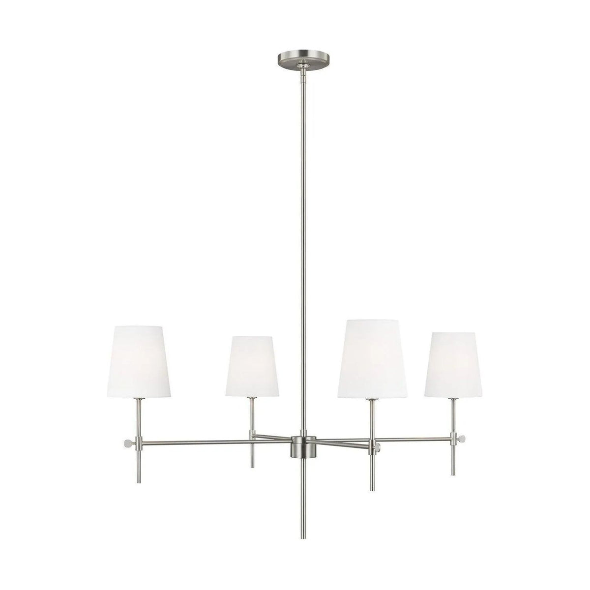 Generation Lighting - Baker Chandelier - 3287204-962 | Montreal Lighting & Hardware