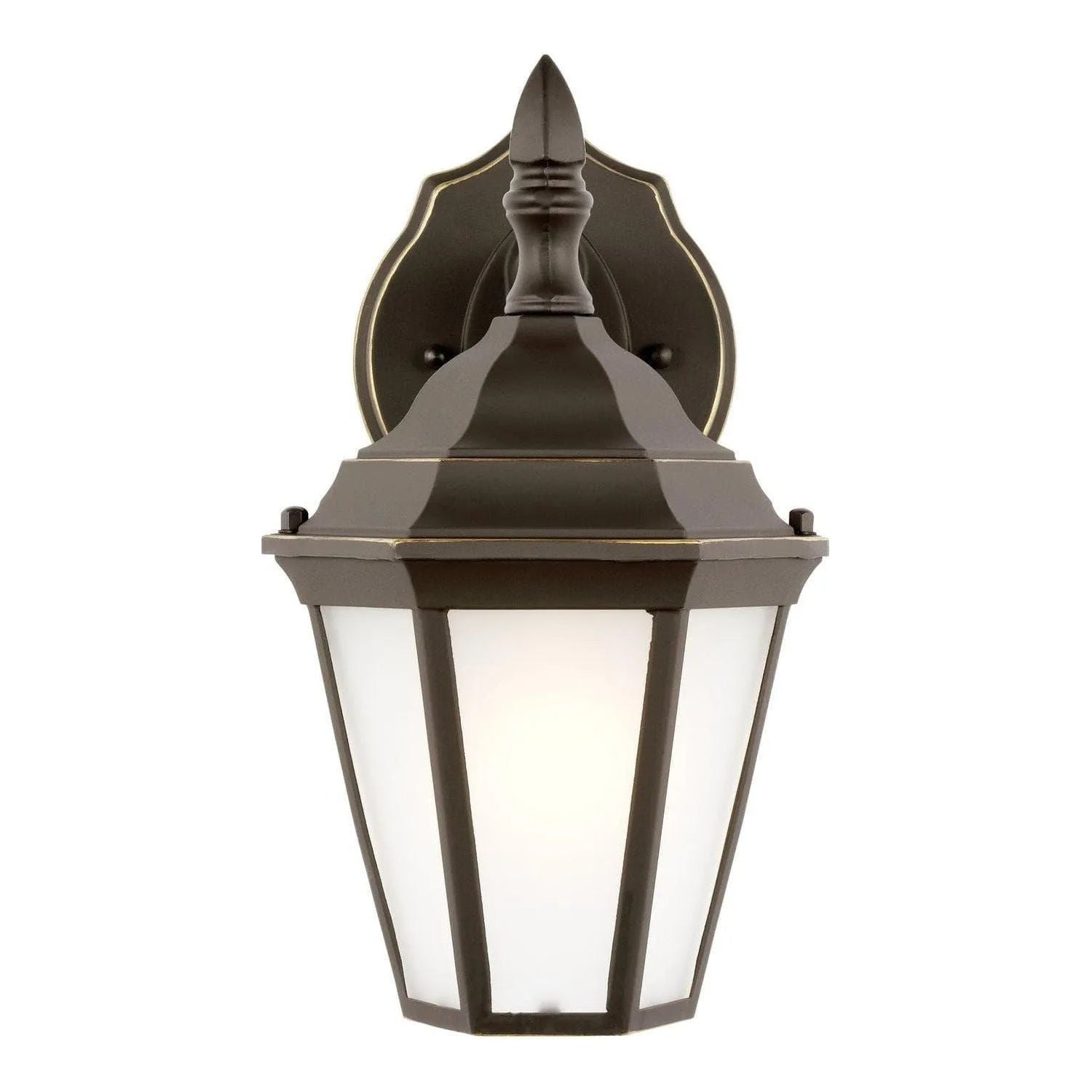 Generation Lighting - Bakersville Etched Hanging Outdoor Wall Lantern - 89937-71 | Montreal Lighting & Hardware