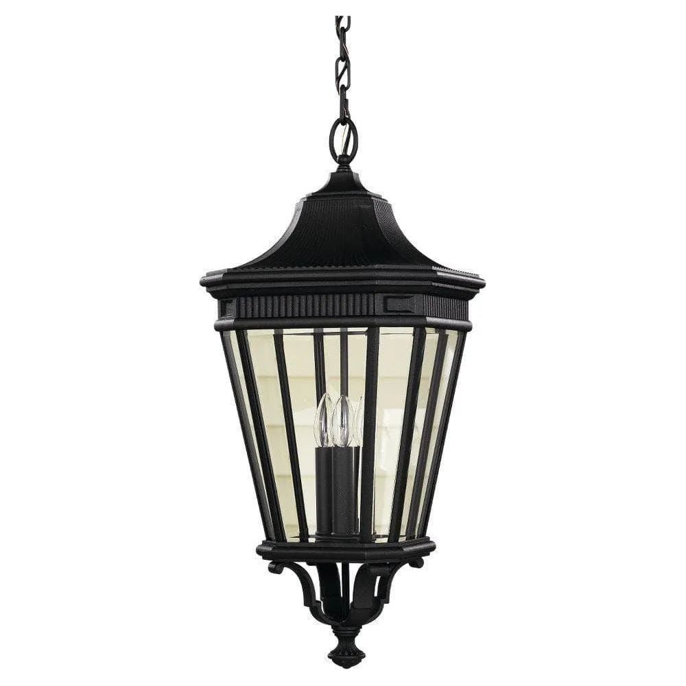 Generation Lighting - Cotswold Lane Hanging Lantern - OL5412BK | Montreal Lighting & Hardware