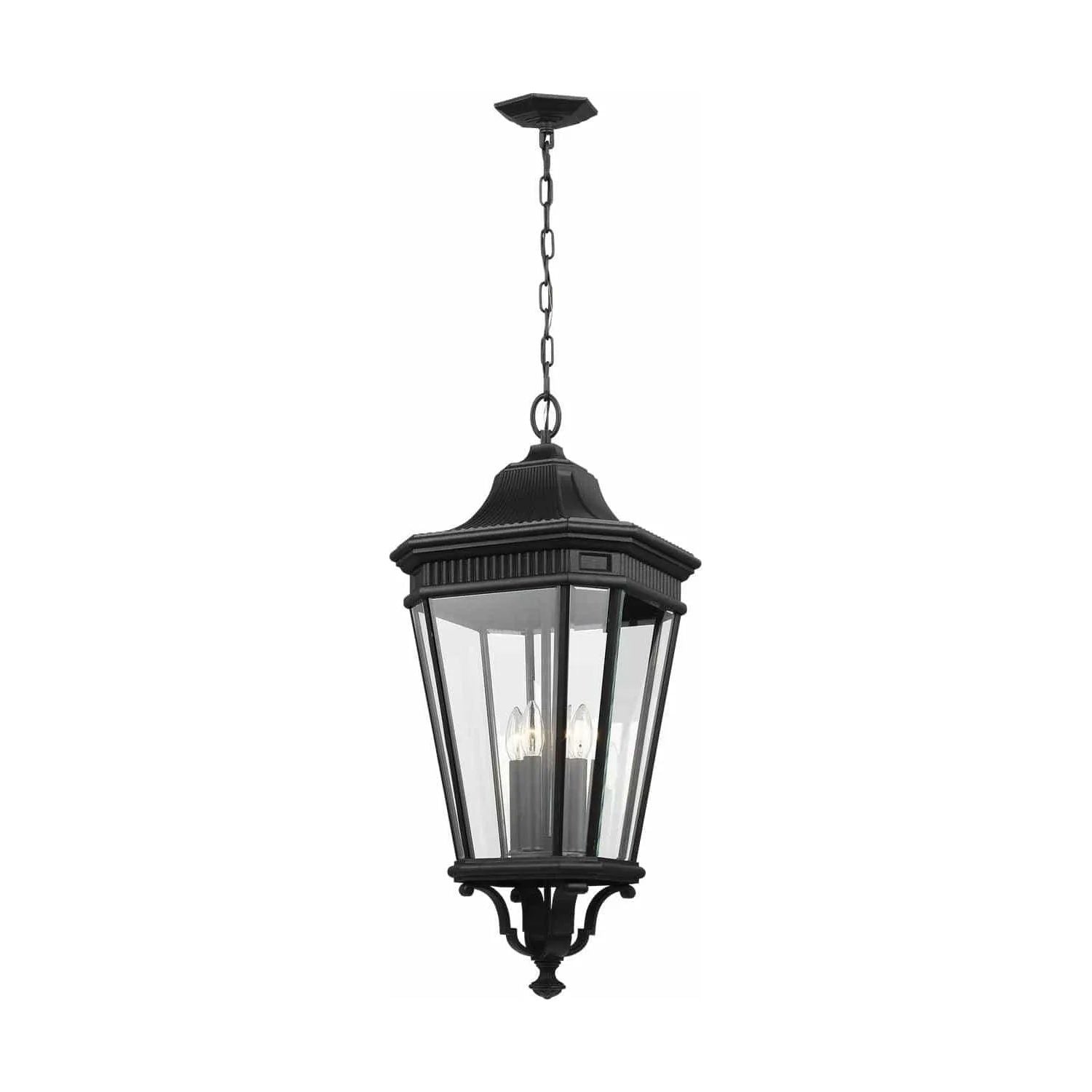 Generation Lighting - Cotswold Lane Hanging Lantern - OL5414BK | Montreal Lighting & Hardware