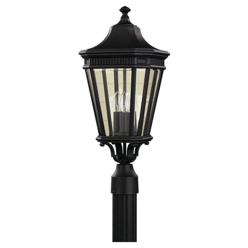 Generation Lighting - Cotswold Lane Outdoor Post Lantern - OL5407BK | Montreal Lighting & Hardware