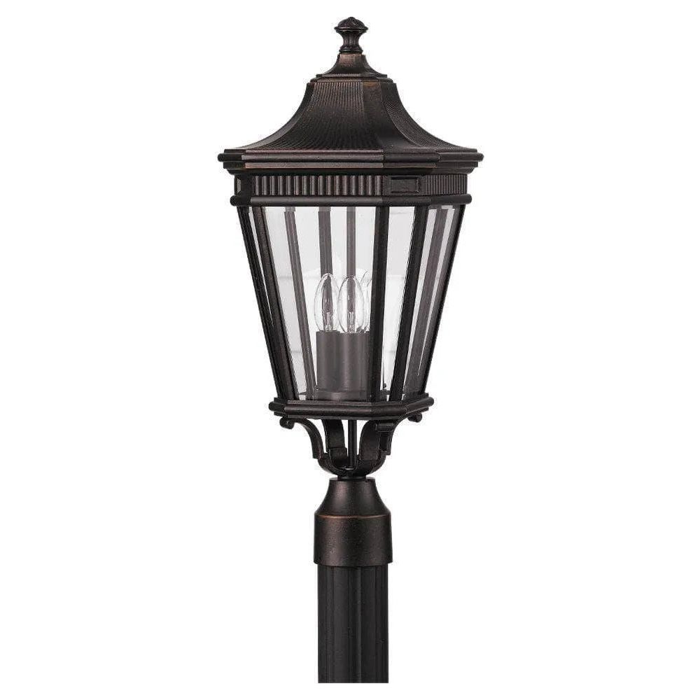 Generation Lighting - Cotswold Lane Outdoor Post Lantern - OL5407GBZ | Montreal Lighting & Hardware