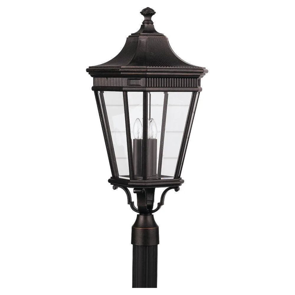 Generation Lighting - Cotswold Lane Outdoor Post Lantern - OL5408GBZ | Montreal Lighting & Hardware