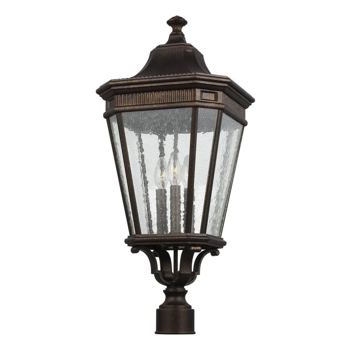 Generation Lighting - Cotswold Lane Seedy Outdoor Post Lantern - OL5428GBZ | Montreal Lighting & Hardware