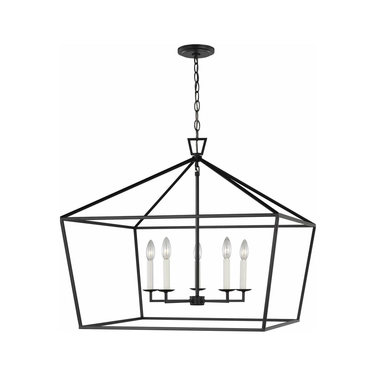 Generation Lighting - Dianna Wide Lantern - 5692605-112 | Montreal Lighting & Hardware