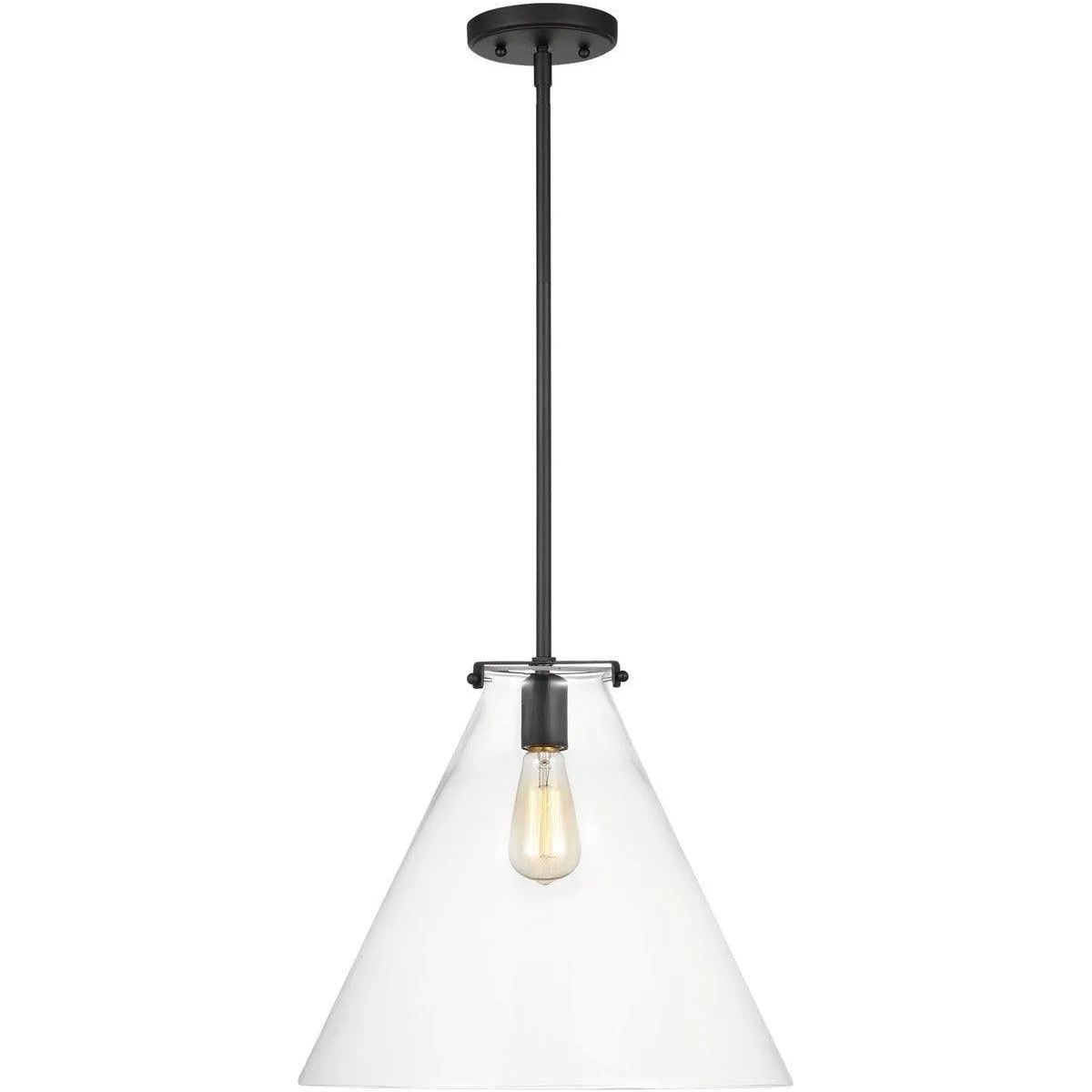 Generation Lighting - Kate Cone Pendant - 6592101-112 | Montreal Lighting & Hardware